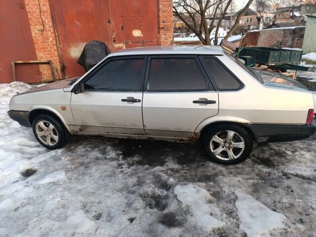 Бежевый ВАЗ 21099, объемом двигателя 1.5 л и пробегом 350 тыс. км за 990 $, фото 1 на Automoto.ua