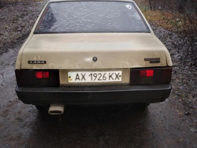 Бежевый ВАЗ 21099, объемом двигателя 1 л и пробегом 111 тыс. км за 829 $, фото 1 на Automoto.ua