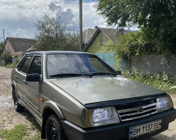 Бежевый ВАЗ 21099, объемом двигателя 1.5 л и пробегом 200 тыс. км за 950 $, фото 1 на Automoto.ua