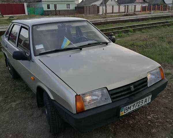 Бежевый ВАЗ 21099, объемом двигателя 1.6 л и пробегом 160 тыс. км за 1900 $, фото 1 на Automoto.ua