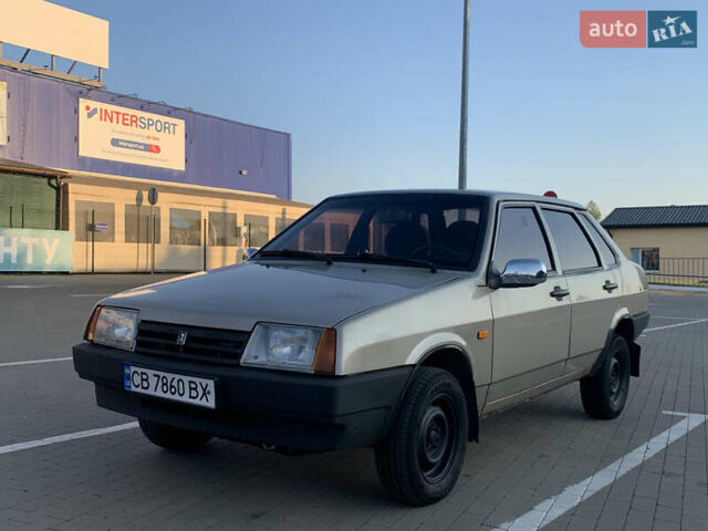 Бежевый ВАЗ 21099, объемом двигателя 1.6 л и пробегом 200 тыс. км за 2200 $, фото 1 на Automoto.ua