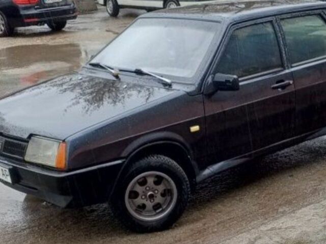 Черный ВАЗ 21099, объемом двигателя 1.5 л и пробегом 400 тыс. км за 695 $, фото 1 на Automoto.ua