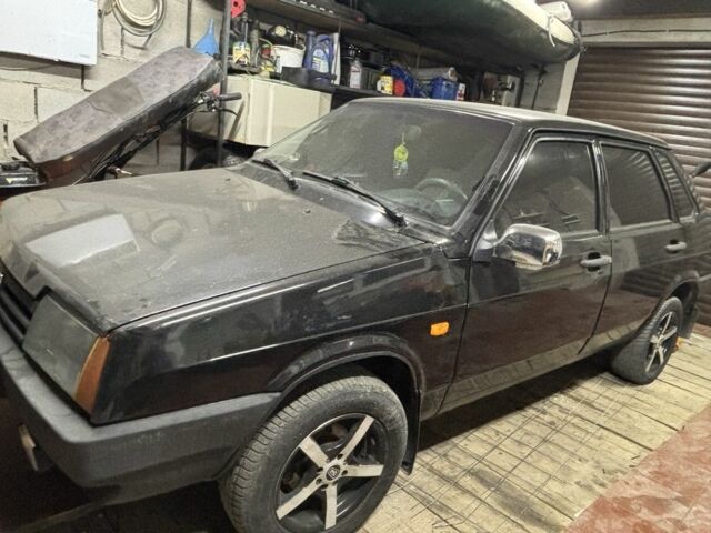 Чорний ВАЗ 21099, об'ємом двигуна 1.6 л та пробігом 214 тис. км за 1500 $, фото 1 на Automoto.ua