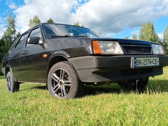 Черный ВАЗ 21099, объемом двигателя 1.5 л и пробегом 1 тыс. км за 1450 $, фото 1 на Automoto.ua