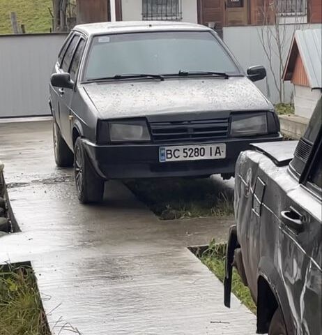 Черный ВАЗ 21099, объемом двигателя 1.6 л и пробегом 174 тыс. км за 800 $, фото 1 на Automoto.ua
