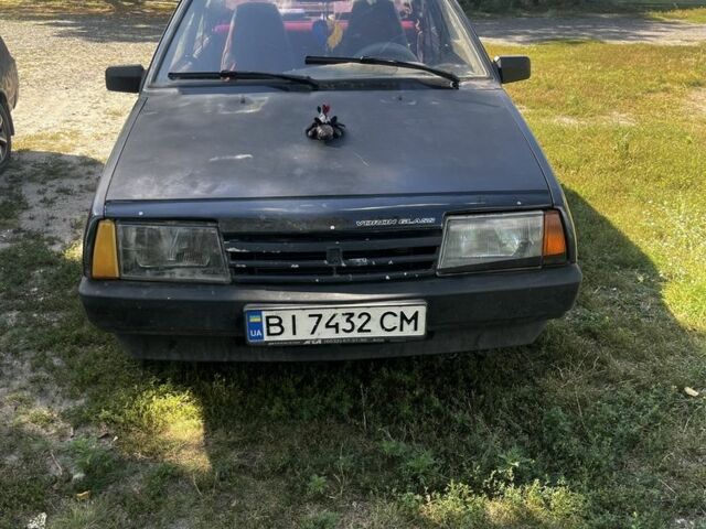 Черный ВАЗ 21099, объемом двигателя 1.6 л и пробегом 157 тыс. км за 1000 $, фото 1 на Automoto.ua