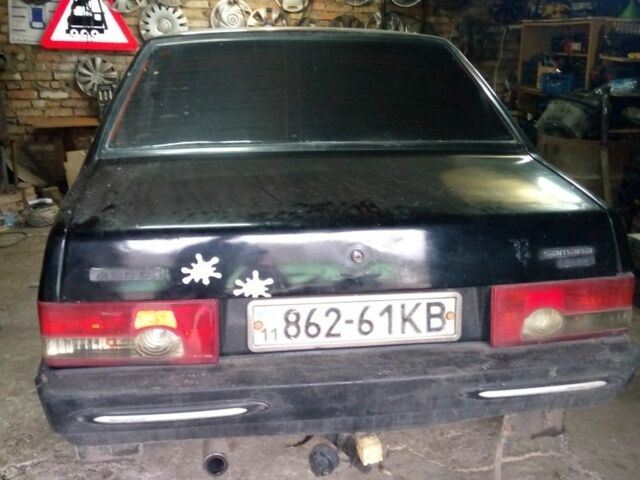 Черный ВАЗ 21099, объемом двигателя 1.5 л и пробегом 240 тыс. км за 667 $, фото 1 на Automoto.ua