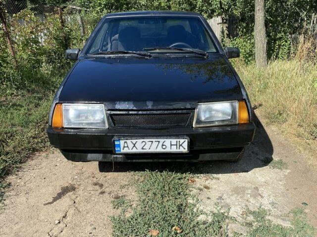 Черный ВАЗ 21099, объемом двигателя 1.3 л и пробегом 250 тыс. км за 650 $, фото 1 на Automoto.ua