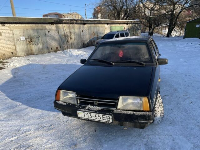 Черный ВАЗ 21099, объемом двигателя 1.5 л и пробегом 333 тыс. км за 850 $, фото 1 на Automoto.ua