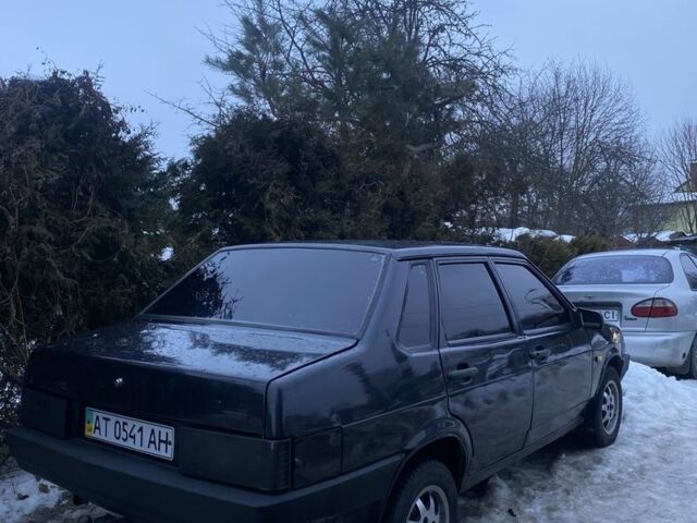 Черный ВАЗ 21099, объемом двигателя 1.5 л и пробегом 250 тыс. км за 850 $, фото 1 на Automoto.ua