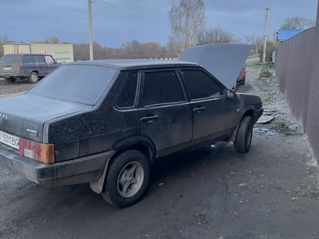 Черный ВАЗ 21099, объемом двигателя 0 л и пробегом 180 тыс. км за 876 $, фото 1 на Automoto.ua