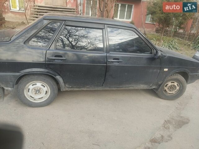Черный ВАЗ 21099, объемом двигателя 1.6 л и пробегом 375 тыс. км за 890 $, фото 1 на Automoto.ua