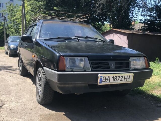 Черный ВАЗ 21099, объемом двигателя 1.5 л и пробегом 256 тыс. км за 786 $, фото 1 на Automoto.ua