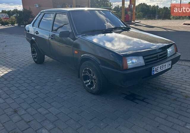 Черный ВАЗ 21099, объемом двигателя 1.5 л и пробегом 250 тыс. км за 2400 $, фото 1 на Automoto.ua