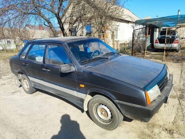 Чорний ВАЗ 21099, об'ємом двигуна 1.5 л та пробігом 198 тис. км за 447 $, фото 1 на Automoto.ua