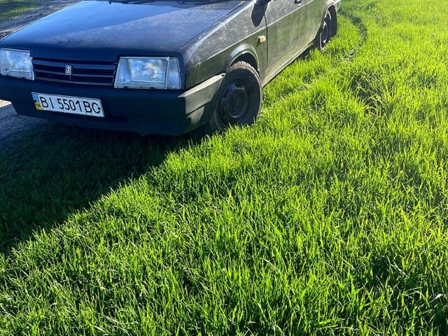 Чорний ВАЗ 21099, об'ємом двигуна 16 л та пробігом 75 тис. км за 1550 $, фото 1 на Automoto.ua