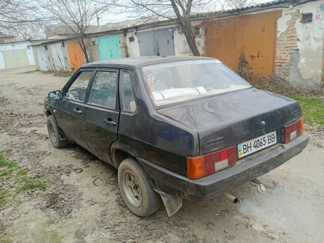 Черный ВАЗ 21099, объемом двигателя 1.5 л и пробегом 620 тыс. км за 1350 $, фото 1 на Automoto.ua