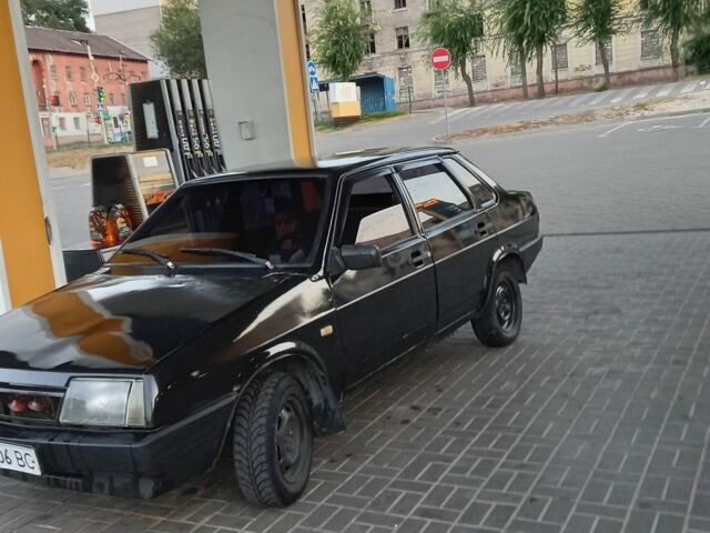 Черный ВАЗ 21099, объемом двигателя 1.5 л и пробегом 3 тыс. км за 650 $, фото 1 на Automoto.ua