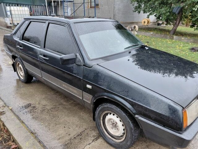 Чорний ВАЗ 21099, об'ємом двигуна 1.5 л та пробігом 300 тис. км за 750 $, фото 1 на Automoto.ua