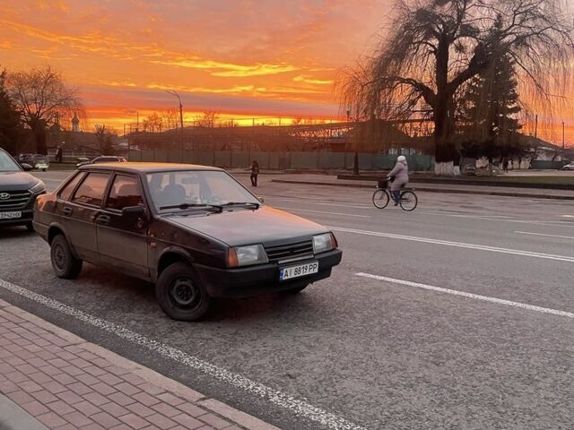 Черный ВАЗ 21099, объемом двигателя 1.6 л и пробегом 50 тыс. км за 1300 $, фото 1 на Automoto.ua
