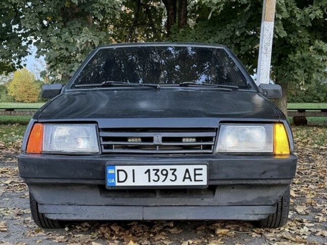 Черный ВАЗ 21099, объемом двигателя 1.5 л и пробегом 595 тыс. км за 1312 $, фото 1 на Automoto.ua