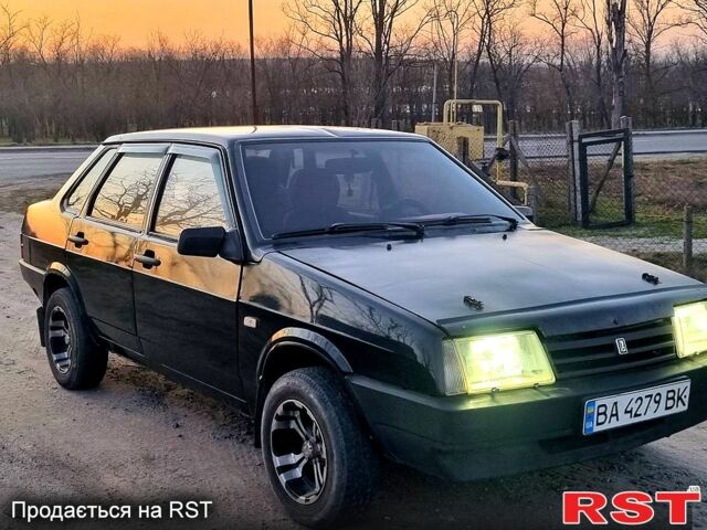 Чорний ВАЗ 21099, об'ємом двигуна 1.5 л та пробігом 199 тис. км за 1200 $, фото 1 на Automoto.ua