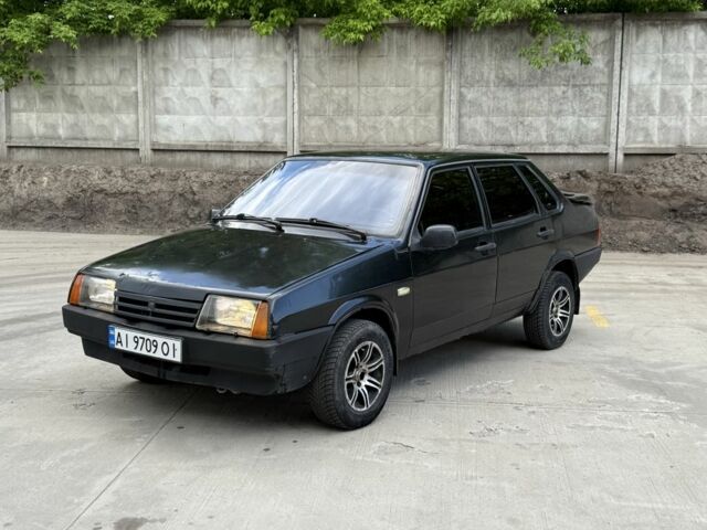 Чорний ВАЗ 21099, об'ємом двигуна 1.5 л та пробігом 199 тис. км за 950 $, фото 1 на Automoto.ua