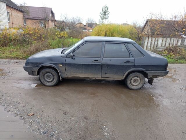 Чорний ВАЗ 21099, об'ємом двигуна 1.5 л та пробігом 140 тис. км за 750 $, фото 1 на Automoto.ua