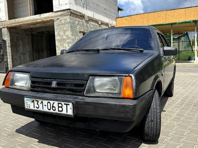Черный ВАЗ 21099, объемом двигателя 1.5 л и пробегом 200 тыс. км за 1200 $, фото 1 на Automoto.ua