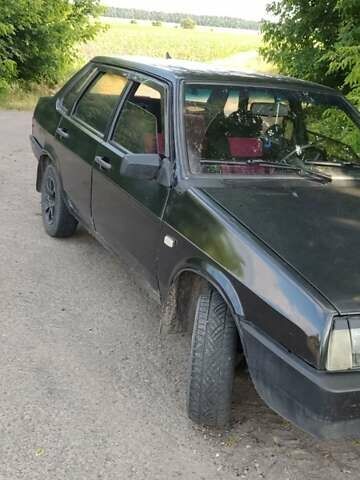 Чорний ВАЗ 21099, об'ємом двигуна 1.6 л та пробігом 190 тис. км за 1300 $, фото 1 на Automoto.ua