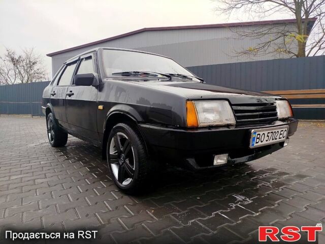 Чорний ВАЗ 21099, об'ємом двигуна 1.5 л та пробігом 166 тис. км за 2000 $, фото 1 на Automoto.ua
