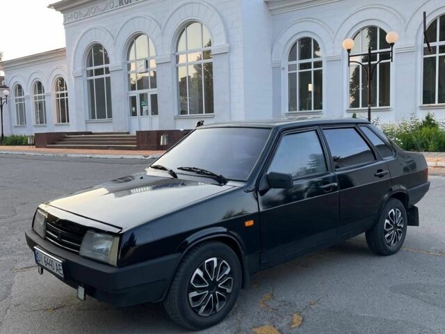 Черный ВАЗ 21099, объемом двигателя 1.5 л и пробегом 300 тыс. км за 1359 $, фото 1 на Automoto.ua