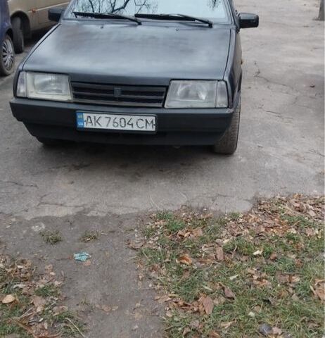 Черный ВАЗ 21099, объемом двигателя 1.6 л и пробегом 250 тыс. км за 1800 $, фото 1 на Automoto.ua