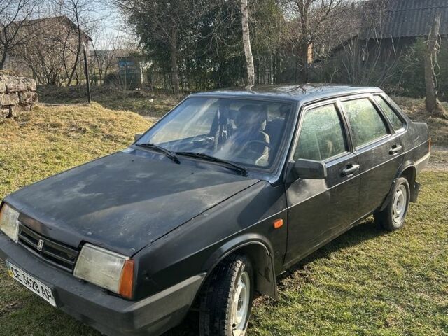 Чорний ВАЗ 21099, об'ємом двигуна 1.5 л та пробігом 170 тис. км за 1400 $, фото 1 на Automoto.ua