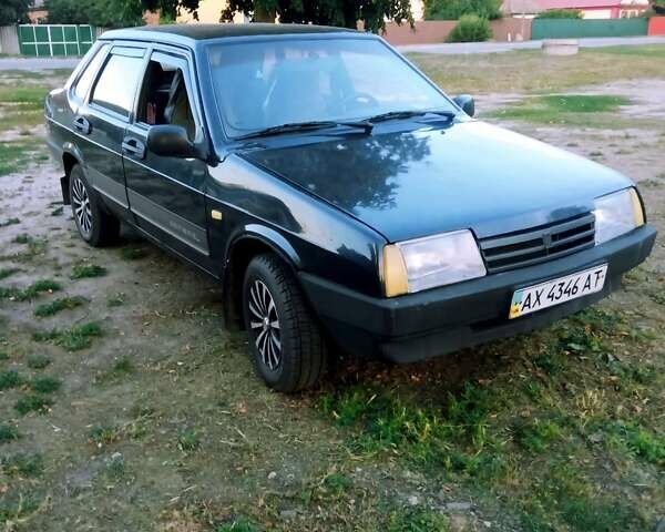 Черный ВАЗ 21099, объемом двигателя 1.5 л и пробегом 153 тыс. км за 2000 $, фото 1 на Automoto.ua