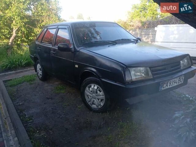 Черный ВАЗ 21099, объемом двигателя 1.5 л и пробегом 420 тыс. км за 850 $, фото 1 на Automoto.ua