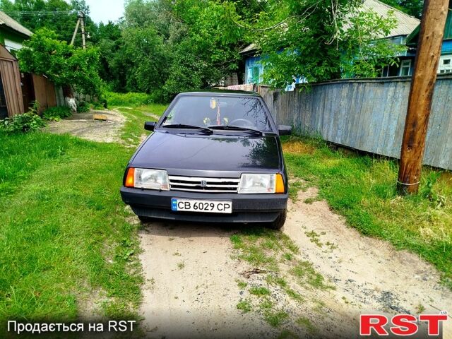 Черный ВАЗ 21099, объемом двигателя 1.5 л и пробегом 150 тыс. км за 1200 $, фото 1 на Automoto.ua