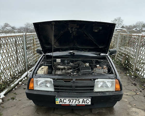 Черный ВАЗ 21099, объемом двигателя 1.5 л и пробегом 264 тыс. км за 1700 $, фото 1 на Automoto.ua