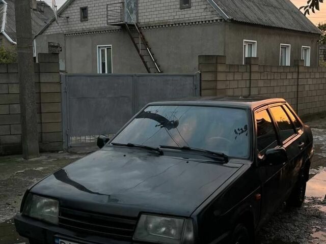 Черный ВАЗ 21099, объемом двигателя 1.5 л и пробегом 1 тыс. км за 601 $, фото 1 на Automoto.ua
