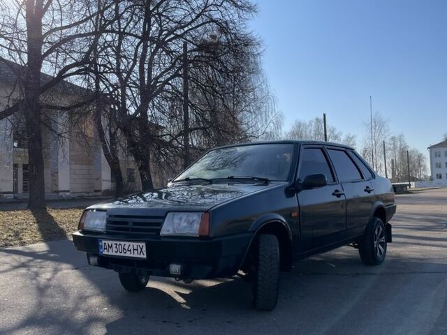 Чорний ВАЗ 21099, об'ємом двигуна 1.5 л та пробігом 135 тис. км за 1600 $, фото 1 на Automoto.ua