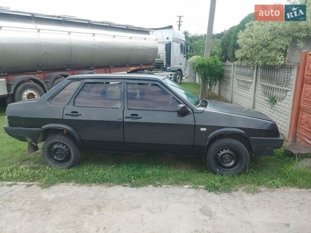 Черный ВАЗ 21099, объемом двигателя 1.5 л и пробегом 178 тыс. км за 799 $, фото 1 на Automoto.ua