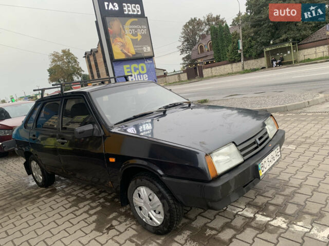 Чорний ВАЗ 21099, об'ємом двигуна 1.5 л та пробігом 400 тис. км за 1000 $, фото 1 на Automoto.ua