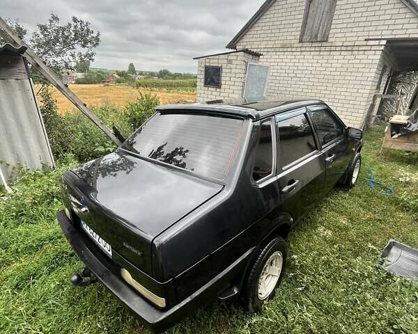 Чорний ВАЗ 21099, об'ємом двигуна 1.5 л та пробігом 150 тис. км за 2200 $, фото 1 на Automoto.ua
