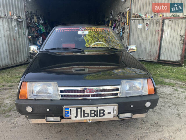 Черный ВАЗ 21099, объемом двигателя 1.5 л и пробегом 90 тыс. км за 2600 $, фото 1 на Automoto.ua