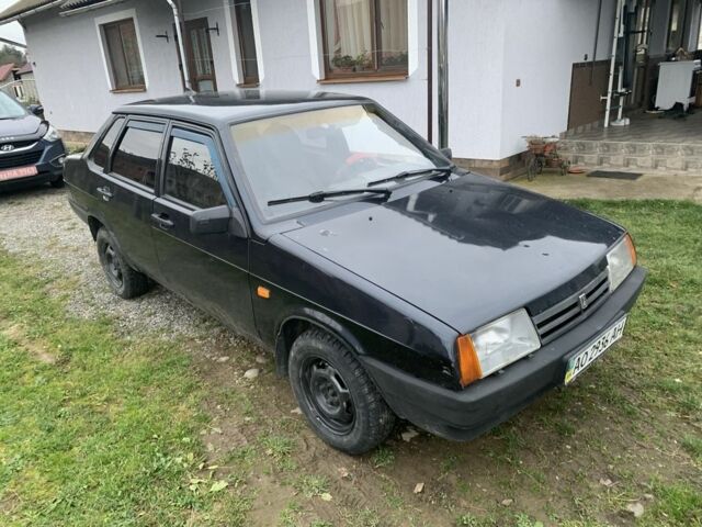 Черный ВАЗ 21099, объемом двигателя 0 л и пробегом 139 тыс. км за 920 $, фото 1 на Automoto.ua