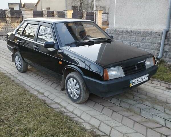 Чорний ВАЗ 21099, об'ємом двигуна 1.5 л та пробігом 324 тис. км за 1700 $, фото 1 на Automoto.ua