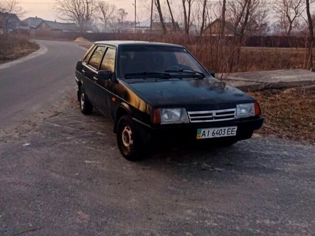 Черный ВАЗ 21099, объемом двигателя 1.5 л и пробегом 0 тыс. км за 1000 $, фото 1 на Automoto.ua