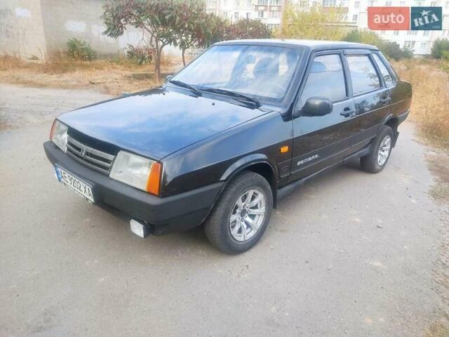 Черный ВАЗ 21099, объемом двигателя 1.5 л и пробегом 260 тыс. км за 1500 $, фото 1 на Automoto.ua