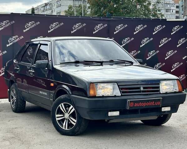 Черный ВАЗ 21099, объемом двигателя 1.5 л и пробегом 155 тыс. км за 1999 $, фото 1 на Automoto.ua