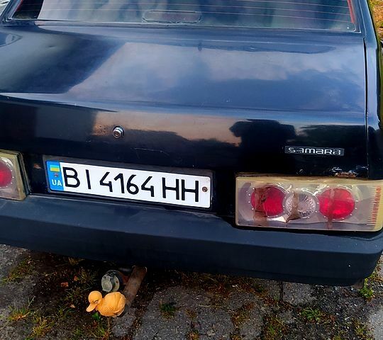 Черный ВАЗ 21099, объемом двигателя 1.5 л и пробегом 285 тыс. км за 1650 $, фото 1 на Automoto.ua